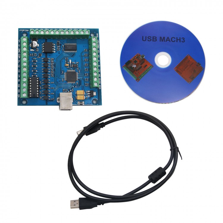 MACH3 4축 USB CNC 컨트롤러 카드, CNC  - Mach3 Usb Cnc Controller 4 Axis 100Khz 리뷰 및 가격